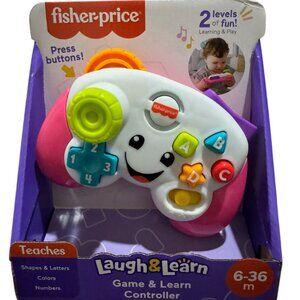 Fisher-Price Baby & Toddler Toy Laugh & Learn Game Controller.